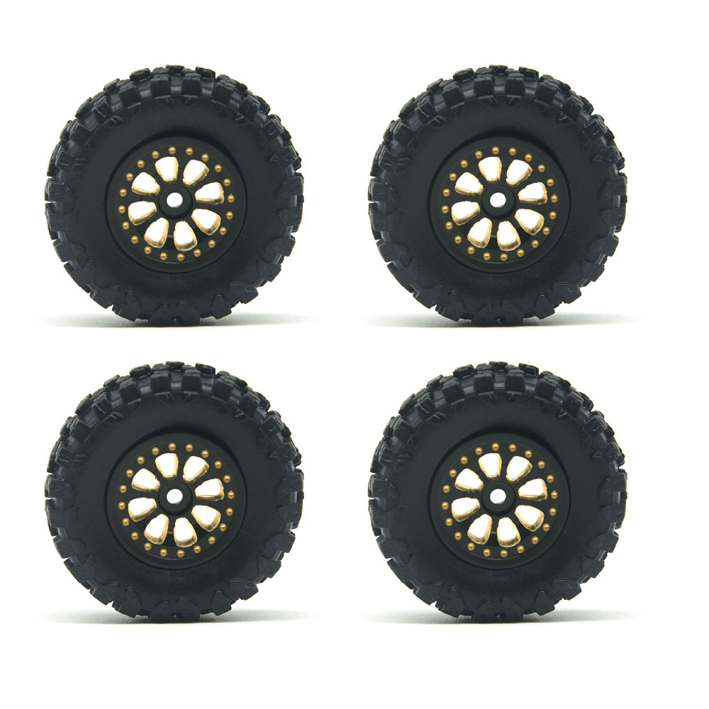 Rc Hobby Jeep Wrangler - ล้อทองเหลือง HOT TEAM Hobby ขนาด 0.7