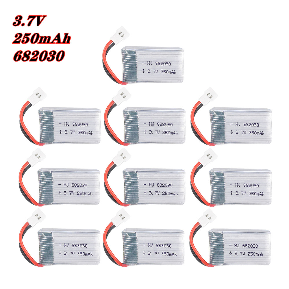 Rc Hobby Vehicles - 4/5/10 ชิ้นอัตราสูง 3.7V 250mAh 682030 20c