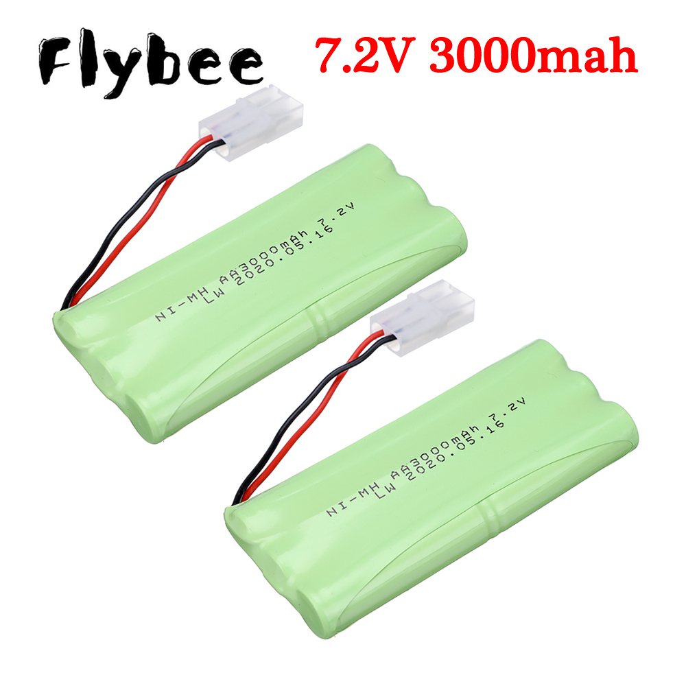 Rc Hobby Truck - 7.2v แบตเตอรี่ชาร์จ 3000mah แบตเตอรี่ NiMH สําหรับของเล่น