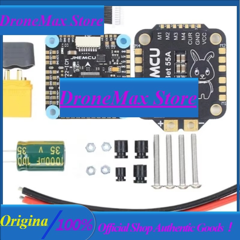 Rc Hobby Pros - DroMaJHEMCU F722 คอนโทรลเลอร์การบิน 45A 55A 4in1
