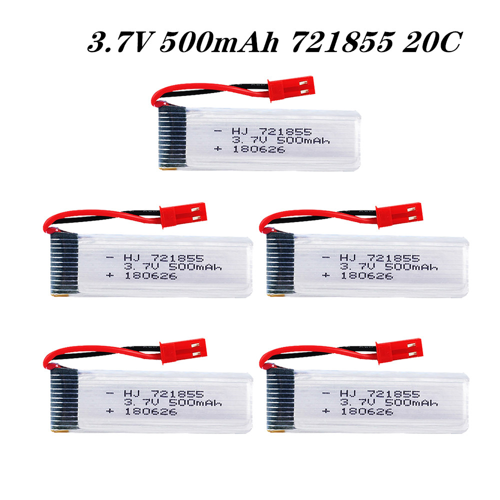 Rc Hobby Vehicles - แบตเตอรี่ Lipo 3.7V 500mAh 721855 20C