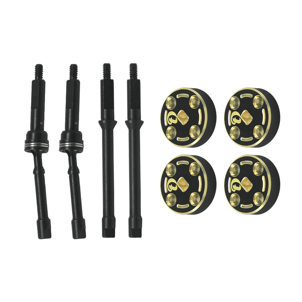 ชุดอัพเกรดเหล็กชุบแข็ง +4 มม.  - Rc Hobby Jeep Wrangler บทวิจารณ์และราคา