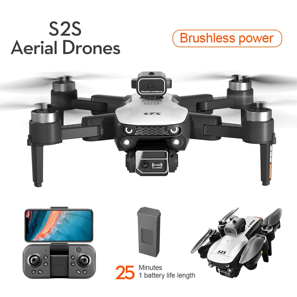 ใหม่S2S Drone 8K Professional  - Rc Hobby China บทวิจารณ์และราคา