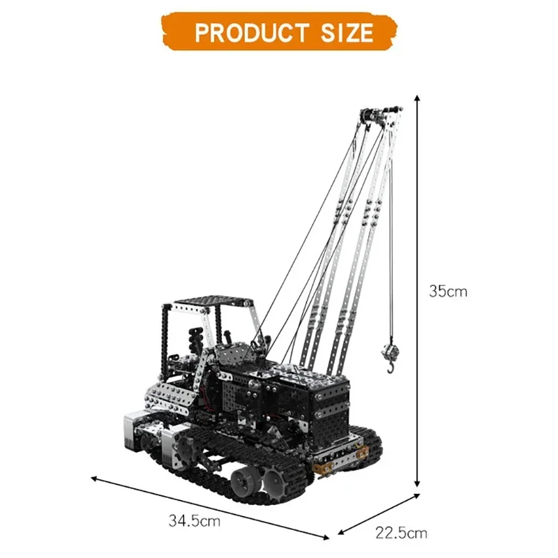 รถเครนโลหะประกอบเอง บังคับวิทย - Rc Hobby Truck บทวิจารณ์และราคา