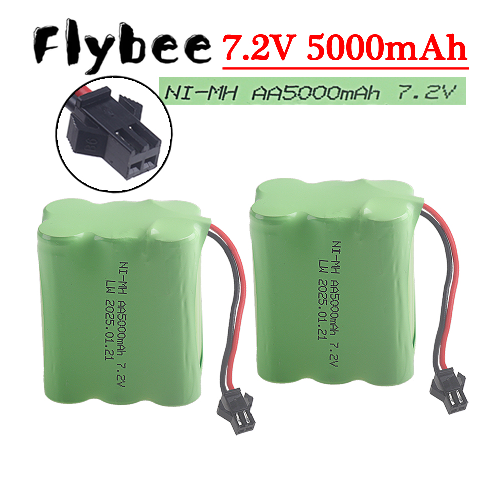 (ปลั๊ก SM-2P) 7.2V 5000mah แบต - Rc Hobby Vehicles บทวิจารณ์และราคา