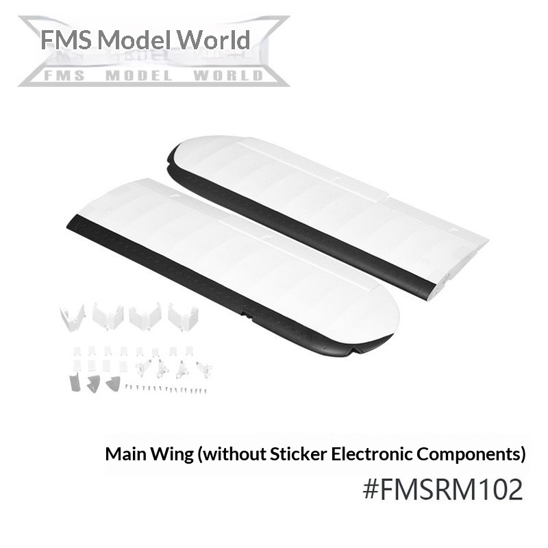 FMS RC เครื่องบินสติ๊กเกอร์สำห - Rc Hobby Vehicles บทวิจารณ์และราคา