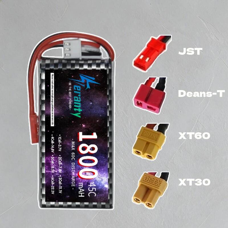 TERANTY 2S 3S 4S 1800mAh แบตเต - Rc Hobby Truck บทวิจารณ์และราคา