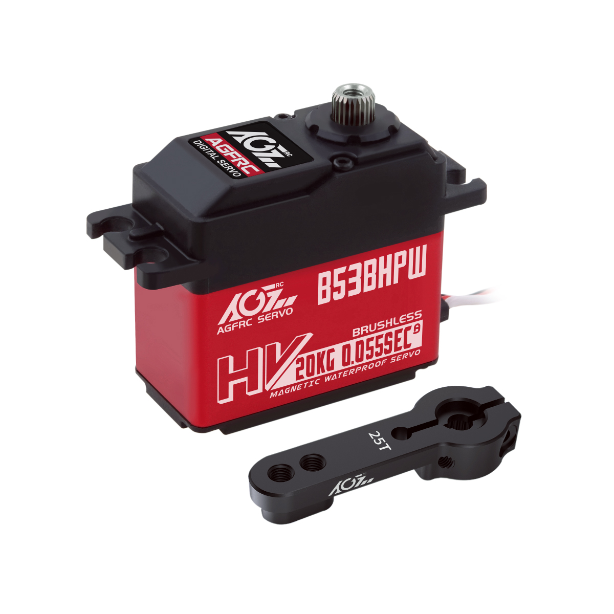 AGFRC เซอร์โว B53BHPW HV ซุปเป - Rc Hobby Truck บทวิจารณ์และราคา