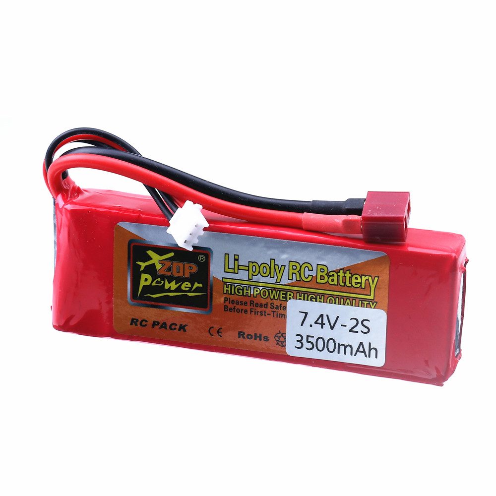 แบตเตอรี่ Lipo 2S 7.4V 3500mAh - Rc Hobby Vehicles บทวิจารณ์และราคา