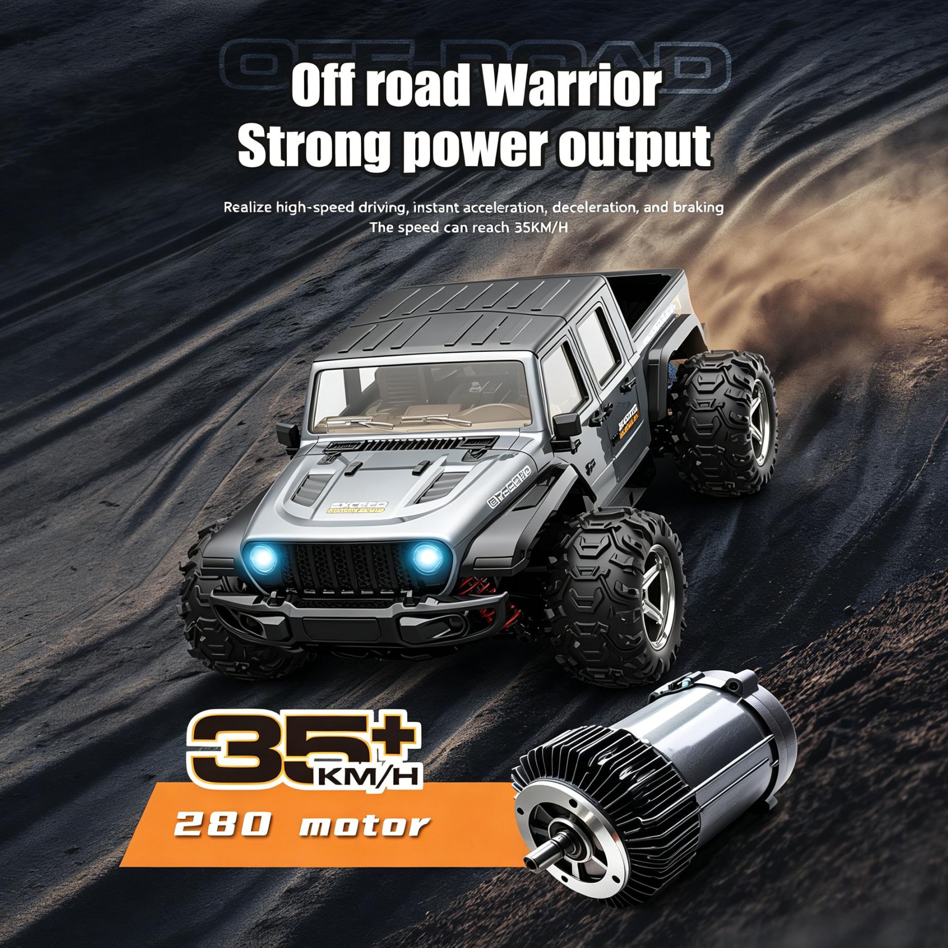 รถจี๊ป RC ขับเคลื่อน 4 ล้อ ขนา - Rc Jeep Hobby บทวิจารณ์และราคา