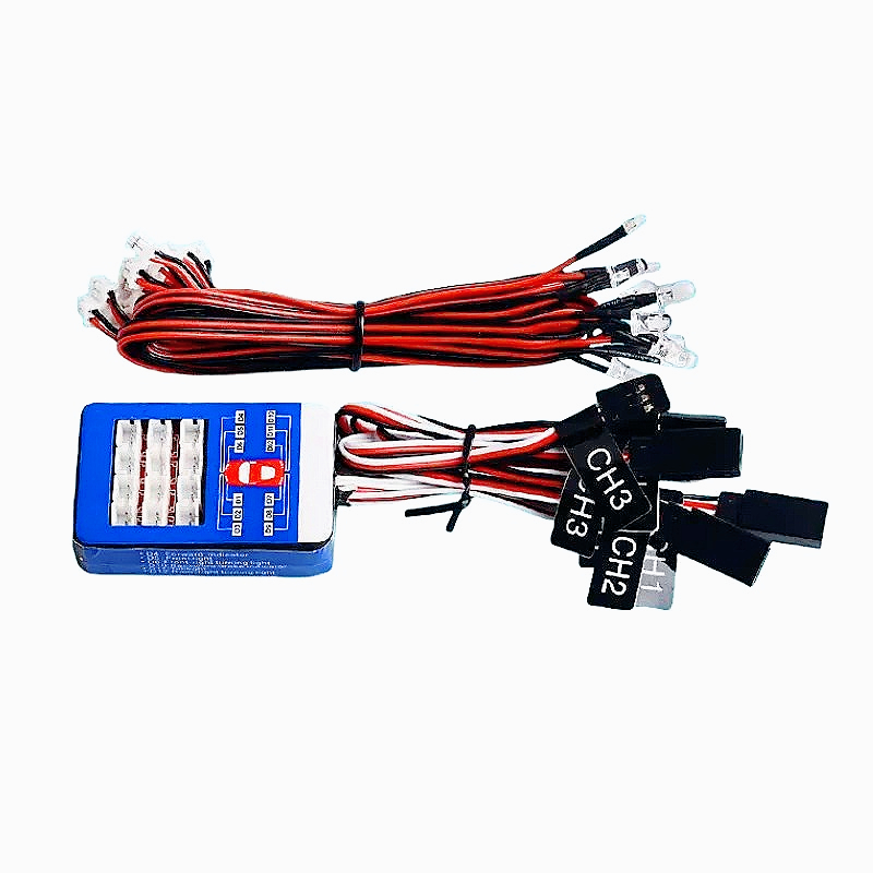 ชุดไฟ LED 12 ดวงสำหรับรถบังคับ - Rc Hobby Model บทวิจารณ์และราคา
