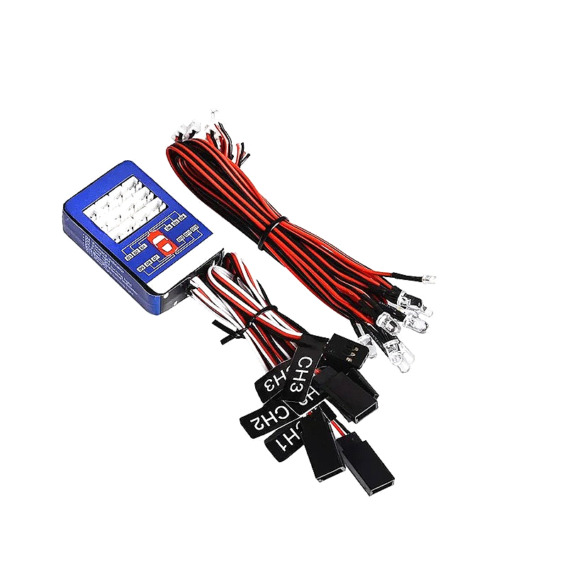 ชุดไฟ LED 12 ดวงสำหรับรถบังคับ - Rc Hobby Model บทวิจารณ์และราคา