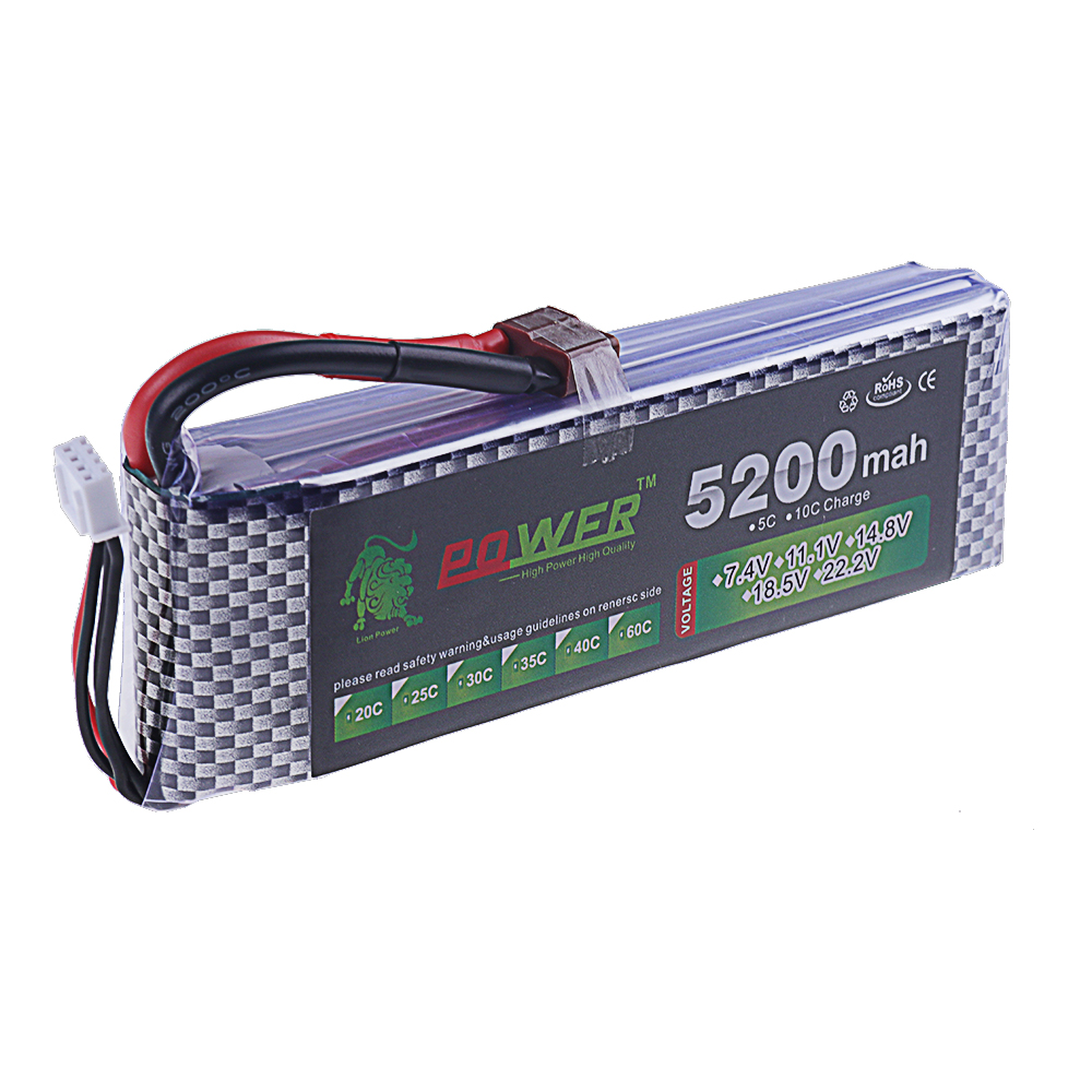 3S Lipo แบตเตอรี่ 11.1V 5200 m - Rc Hobby Vehicles บทวิจารณ์และราคา