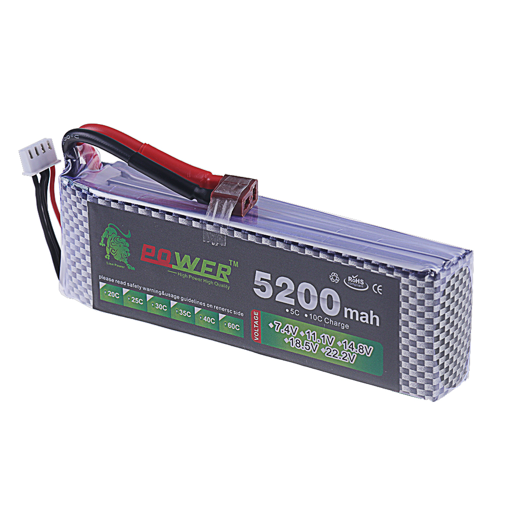 3S Lipo แบตเตอรี่ 11.1V 5200 m - Rc Hobby Vehicles บทวิจารณ์และราคา