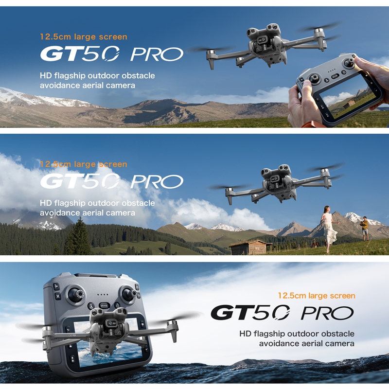 โดรนจิ๋ว GT50 กล้องคู่ 8K โดรน - Rc Hobby China บทวิจารณ์และราคา