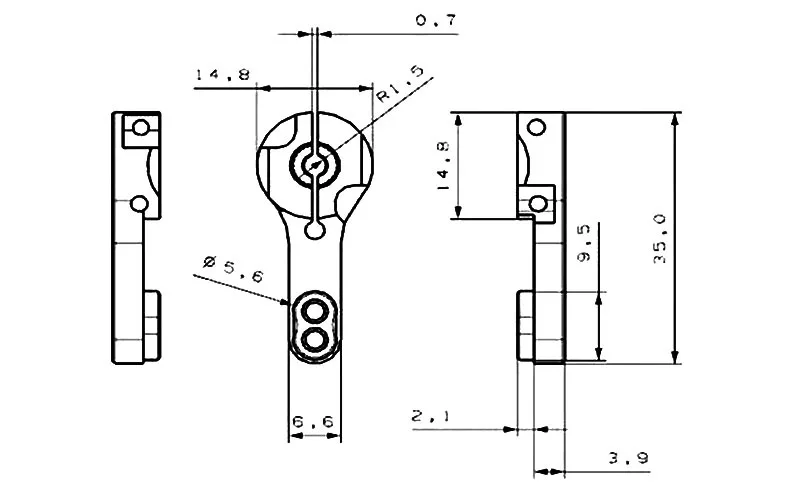 NEEBRC 25T RC Servo Horn อลูมิ - Rc Hobby Model บทวิจารณ์และราคา